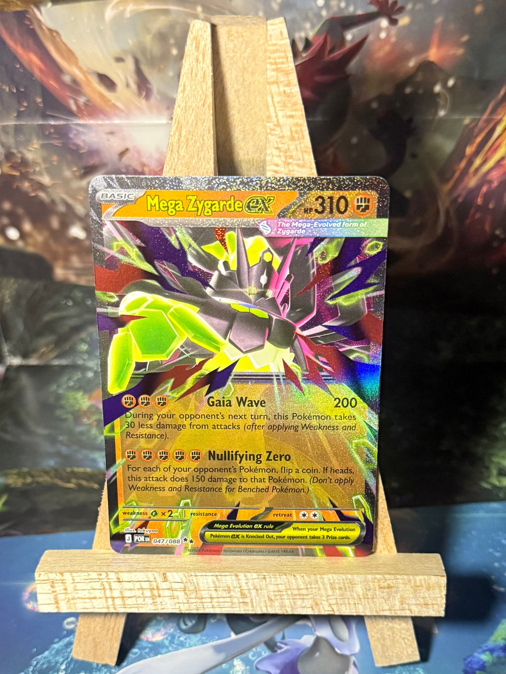 Mega Zygarde EX 047/088 POR NM