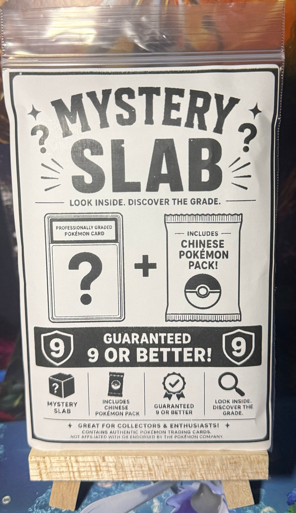 Mystery Graded Slab with free pack