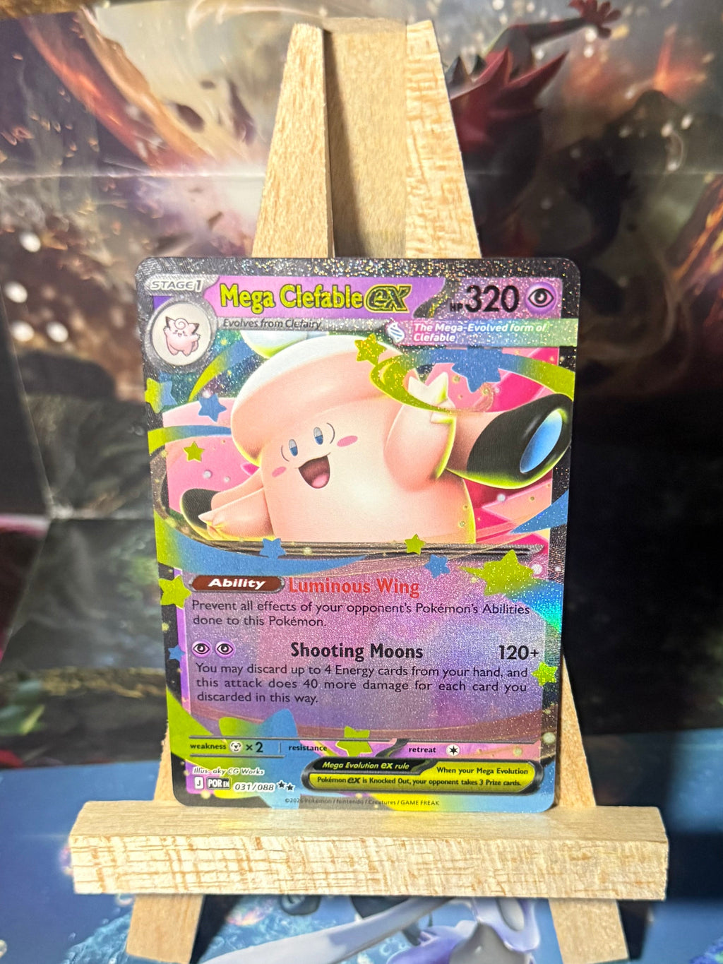 Mega Clefable EX 031/088 PFL NM